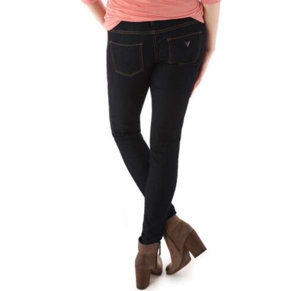 Guess Power Skinny Dark Wash Jeans - Picture 5 of 9